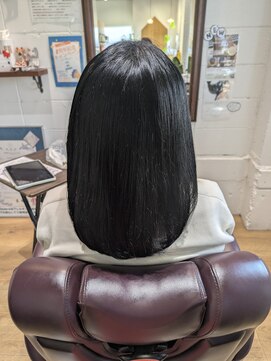 チアー ヘアリラクゼーション(cheer HAIRRELAXATION) 黒髪ミディアム