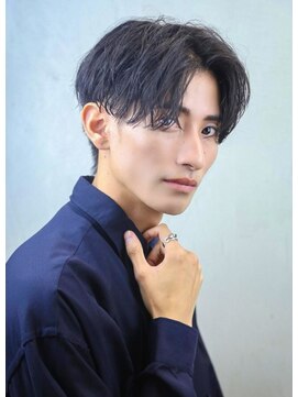 ザサードヘアー 船橋(THE 3rd HAIR) ソフトツイストパーマ　ナチュラルセンターパート