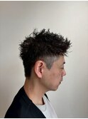 無造作にキマる爽やかスパイキーショート/フェード/束感
