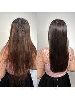 エイプリルセカンド 聖蹟桜ヶ丘駅店(april 2nd) 50代~艶暗髪ロング【聖蹟桜ヶ丘/美容室/髪質改善/縮毛矯正】