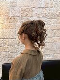 ゆるふわポニーテール【東川口　ヘアセット】