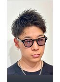 Men'sカット/学割U24カットカラー/眉毛/ニュアンスパーマ/新越谷
