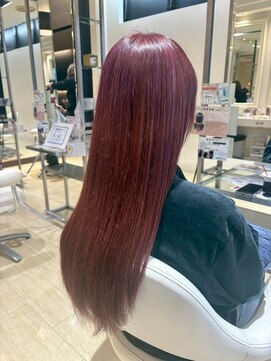 上品なのにどこか惹きつける★20代30代40代レッドピンク（12）