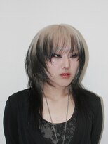 ココ 原宿(KOKO)&nbsp;大人ガーリー/ダークアッシュ/ミディアムレイヤーカット