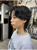 ショートウルフ　パーマ　ウルフパーマ