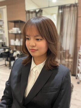 ヘアメイク シュシュ(Hair make chou chou) レイヤーボブ　レイヤーカット　レイヤーロブ