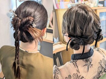 シュクレアミ 福島(sucre ami)の写真/[福島/新福島徒歩5分]結婚式や各種イベントに◎一人一人のご希望に合った周りと差がつく可愛いスタイルへ◇