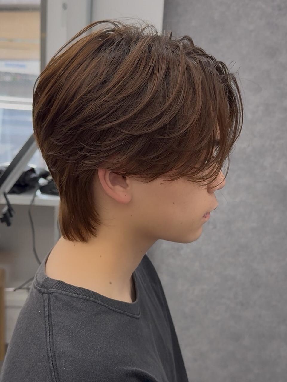 マッシュ/ヘアカラー/ダブルカラー/ブリーチ/men's：L272924422｜エル