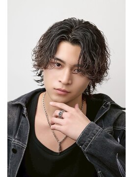 アイトーキョー 名古屋栄(AI TOKYO) ニュアンスパーマ/フェザーパーマ/センターパート/名古屋/栄