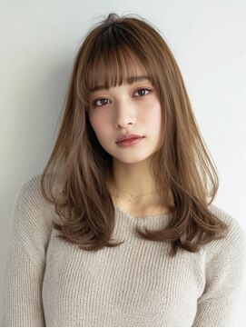 ディアーズ 長岡店(Dears) イメチェン/ピンクベージュ/アンブレラカラー/前髪/長岡駅
