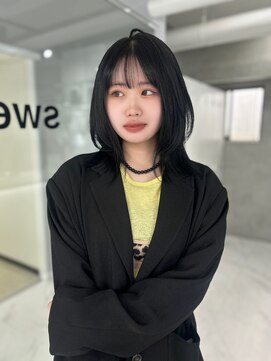 スウィープ(sweep) dark grey☆