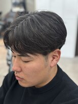スウェル 稲毛店(Swell)&nbsp;MEN’S HAIR/サーフカール/刈り上げセンターパート/稲毛