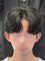 メンズヘアセンス 渋谷(MEN'S HAIR SENSE)&nbsp;ニュアンスパーマ/センターパート/メンズ/眉毛/フェザーパーマ