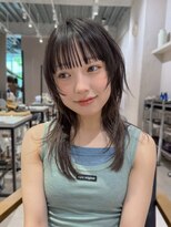 アンアミ オモテサンドウ(Un ami omotesando) ハッシュカットレイヤーカットウルフカット小顔レイヤー顔周り