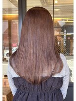ヘア プロデュース キュオン(hair produce CUEON.)&nbsp;さらつやピンクブラウン