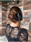 お呼ばれヘアセット