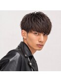 シャドウパーマ×シースルーマッシュ