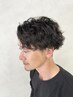 【サキ指名限定】メンズカット+メンズパーマ+トリートメント