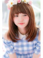 マーリャヘアー(mallia hair)&nbsp;malliaおすすめ☆シースルーセミディID:B009040477