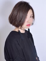 クリアー オブ ヘアー 藤が丘店(clear OF HAIR) ダークアッシュ＋艶ボブ