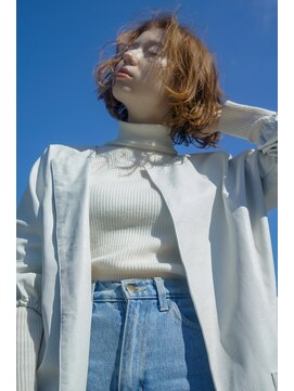 ミンクス 原宿店(MINX) くせ毛風やわらかこなれボブ