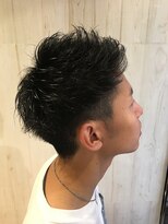 ピーディーヴィセオ 新さっぽろ店(PD VISEO) メンズ刈り上げアップバング