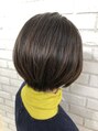 アッシュ 稲田堤店(Ash)&nbsp;ナチュラルなくびれショートボブです。