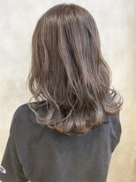 リルア 博多(LIRUA)&nbsp;透け感パープルグレーミディ