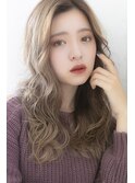 シースルーカラーセミウェットウェーブショコラベージュ【池袋】