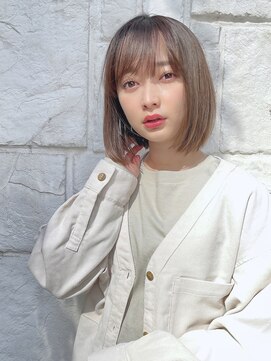 ラミ(L'ami) 【吉田 丞】大人可愛い 小顔 ストレートボブ