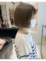 キーン 吉祥寺店(keen)&nbsp;《keeｎ×アイカワ》アッシュベージュ×ミニボブ