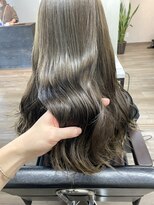 ヴィフ 大船(VIF)&nbsp;ブリーチなしダブルカラー×アッシュベージュ