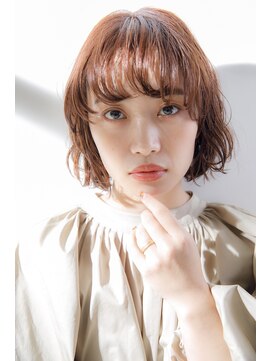 リノナ(Linona) ウェーブ ショート 大人ガーリー ココアベージュ【LINONA】