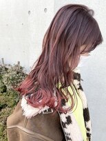 シモキタジャムズ&nbsp;ピンクブラウン×ピンク＊ケアブリーチ/ブリーチ/ピンクカラー