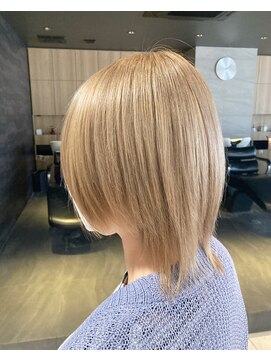 リー 京橋(Lee) 【Lee京橋】ショート×ベージュ