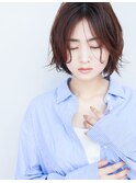 《透明感》大人ヘルシーショートボブ　熊本鶴屋