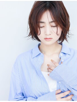 ズッソ アヴェダ 熊本店(ZUSSO AVEDA) 《透明感》大人ヘルシーショートボブ　熊本鶴屋