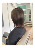 外ハネスタイル！