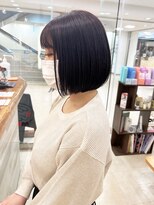 モリオ フロム ロンドン サッポロファクトリー店(morio FROM LONDON)&nbsp;【morio】札幌ボブ　自然な丸みのぱつっとボブ