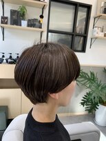 クレイドル(cradle) 顔まわりから作るデザイン マッシュショート♪