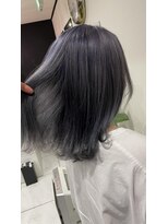 ヘアーデザイン ジェルム(Hair Design germe)&nbsp;透けるダークシルバー ～しのだスペシャル～