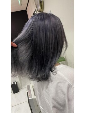 ヘアーデザイン ジェルム(Hair Design germe) 透けるダークシルバー ~しのだスペシャル~