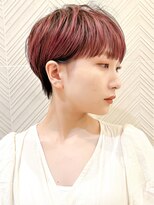 ビープ(beep)&nbsp;フェミニンピンクマッシュショート【赤羽】