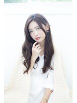 アニスミュゼ(anis musee)&nbsp;【anis musee 苫小牧】センターパート 耳かけ 無造作 ロング☆