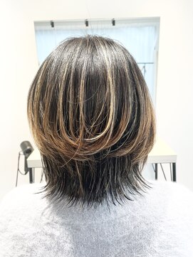ストフ(stof) レイヤーボブ/ハイライト
