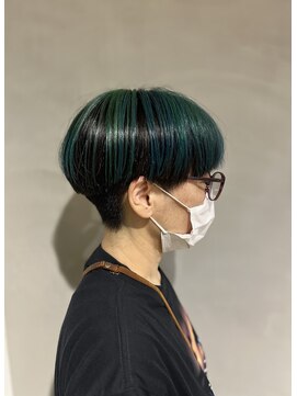 シュク 高円寺(SYUK) アンブレラカラー/マッシュ/刈り上げ【SYUK 高円寺 中野】