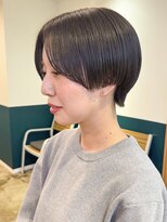 ヘアーブレイス(hair brace) ぱっつんハンサムショート