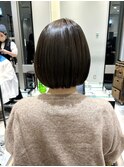 アッシュ系ヘアカラー　ボブ　【銀座】福田