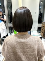 ネオリーブギンザ 銀座店(Neolive GINZA)&nbsp;アッシュ系ヘアカラー　ボブ　【銀座】福田