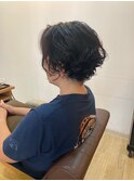 お客様髪質改善データ1403（直毛はパーマで軽く。。）